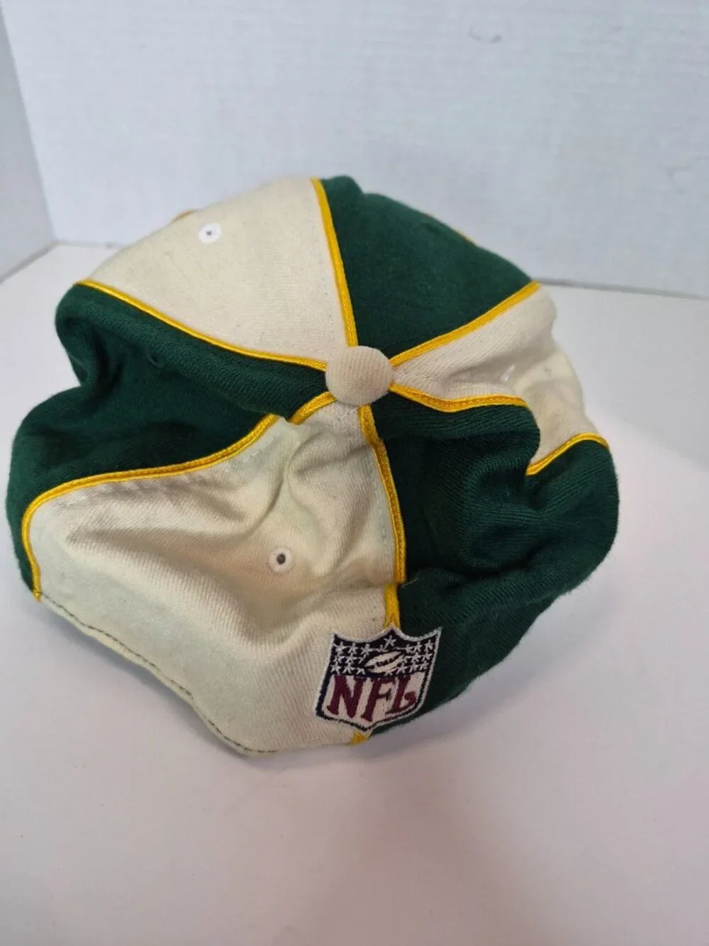 NFL Reebok GreenBay Packers Football Fan Retro Fitted Classic Wool Hat
